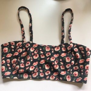 Forever 21 Floral Bralette